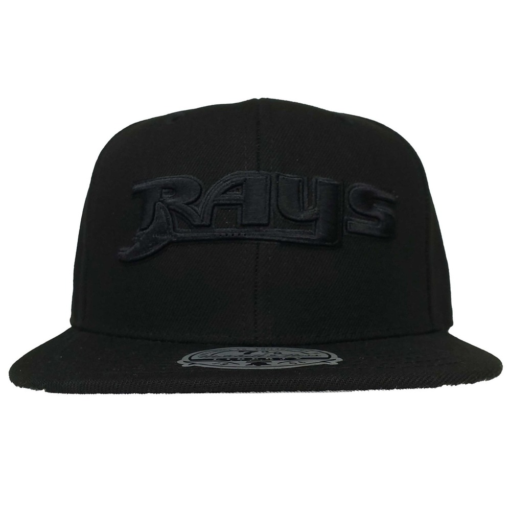 Tampa Bay Devil Rays Mitchell & Ness MLB Fitted 7 3/8 Flatbill Cap Hat 3D NWT